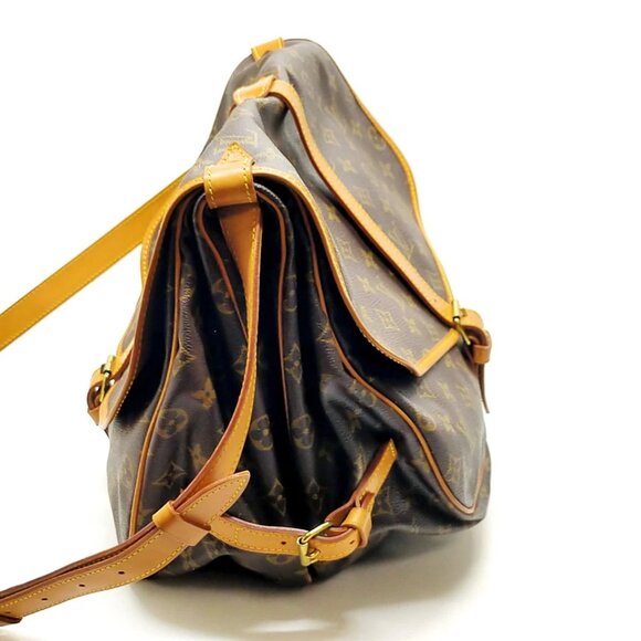 Louis Vuitton LV Crossbody bag Saumur 35 Brown Monogram 720-042525 - Picture 4 of 14